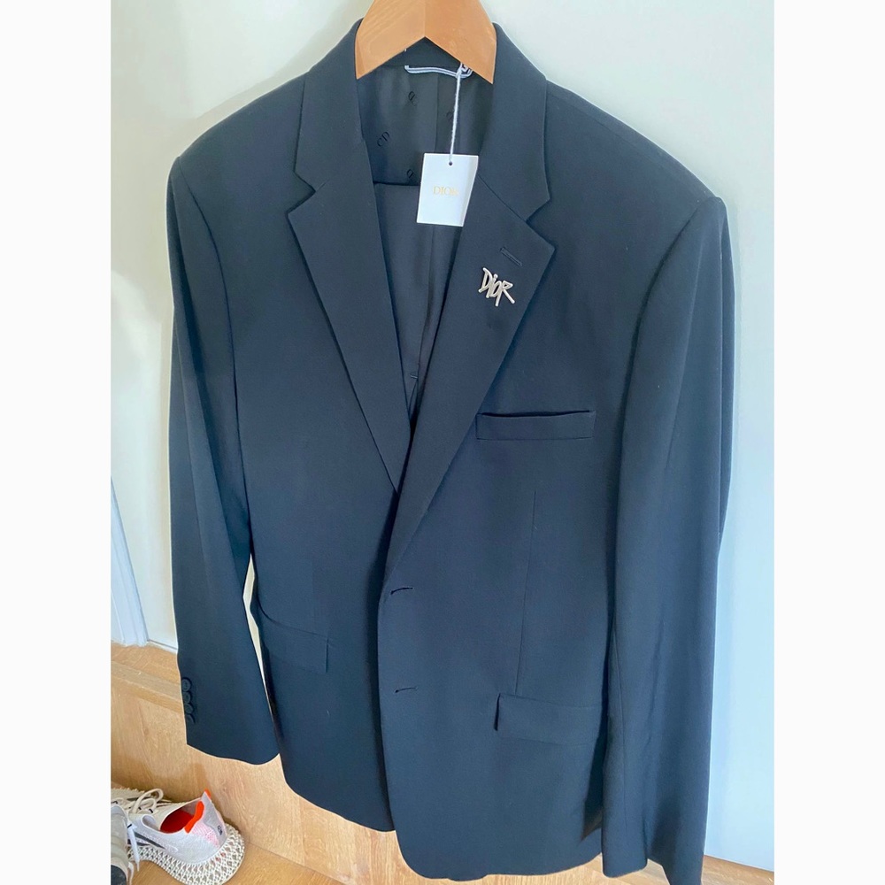 BRAND NEW Men’s Christian Dior Woven Blazer Suit Jacket
